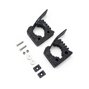 Kaon Genuine QuickFist Rubber Clamps - Shovel Axe Holder - 25-45mm [Qty: 1 Pair]