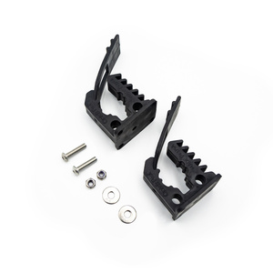 Kaon Genuine QuickFist Mini Rubber Clamps - Shovel Axe Holder - 16-32mm [Qty: 1 Pair]