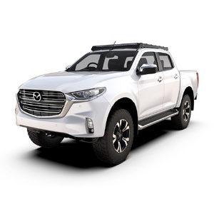 Mazda BT50 (2020-Current) Slimsport Roof Rack Kit w/40in Light Bar Kit by Front Runner - KSMB002L