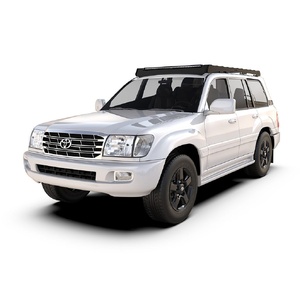 Toyota Land Cruiser 100 Series Slimsport Roof Rack Kit / Light Bar Ready by Front Runner - KSTL003T