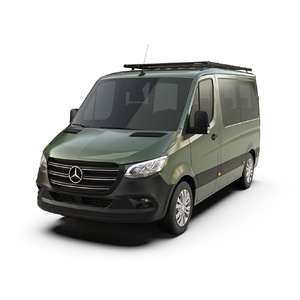 Mercedes-Benz Sprinter (L1H1/128in SWB/Standard Roof) (2006-Current) Slimpro Van Rack Kit by Front Runner - KVMS001T