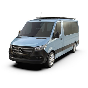 Mercedes-Benz Sprinter (L2H1/144in MWB/Standard Roof) (2007-Current) Slimpro Van Rack Kit by Front Runner - KVMS002T