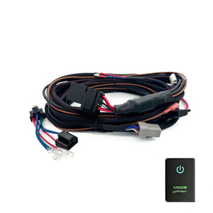 Lightforce Beast LED Driving Light Wiring Harness Kit for Toyota Hilux SR 2015 - Onwards with Halogen's