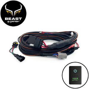 Lightforce Beast Driving Light Wiring Harness for Toyota Landcruiser 200 Series 2007 - 2015