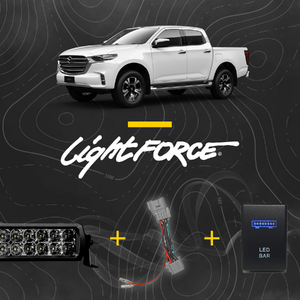 Lightforce - Viper 30" Dual Row LED Light Bar Kit to suit Mazda BT-50 2020 - Onwards
