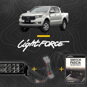 Lightforce - Viper 40" Dual Row LED Light Bar Kit to suit Ford Ranger PX 2015 - 2021