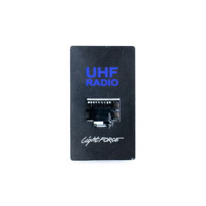 Lightforce RJ45 Passthrough Adaptor for Toyota Landcruiser 70 Series 2009 - 2023 in Air Con Panel (Blue)