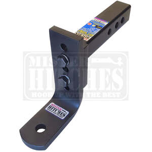 Mister Hitches Ball Mount Adjustable Heavy Duty 2500Kg - 3 Hole