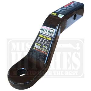 Mister Hitches Forged Ball Mount 4" Drop 4.5T Gtw 7/8" Ball Hole 216Mm Length