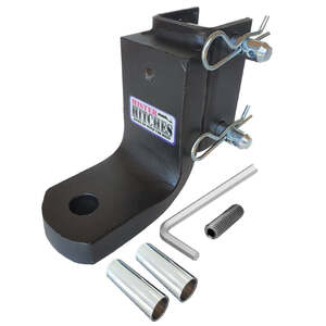 Mister Hitches Multi Hitch Ball Mount Platform Gtw 3,500Kg Use With M.H. Drop Shanks