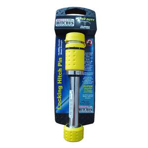 Mister Hitches Locking Hitch Pin - Super Duty Yellow (10,000Kg)