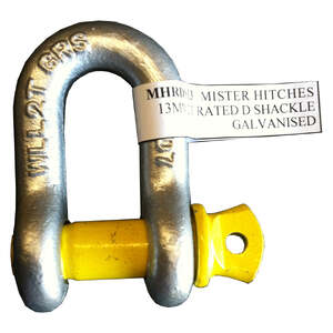Mister Hitches 13Mm D-Shackle Stamped And Rated At 2T
