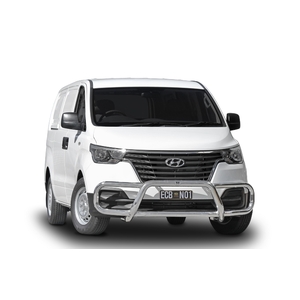 ECB Silver Hammertone Midi Tube Bar to suit Hyundai Iload 03/18 - 09/21