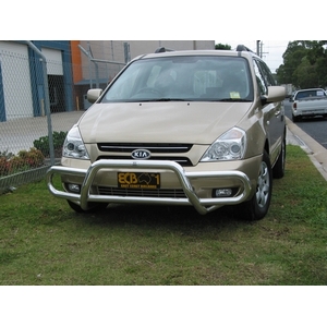 ECB Polished Midi Tube Bar to suit Kia Grand Carnival VQ 01/06 - 02/15