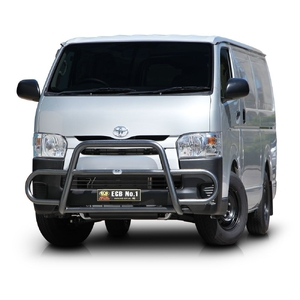 ECB Polished Midi Tube Bar to suit Toyota HiAce MWB 02/14 - 05/19