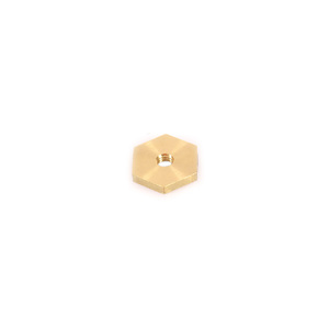 Rhino-Rack N036-BP - Rola Track M6 x 20.57mm x 3.5mm Brass Hex Nut (10 Pack)