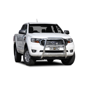 ECB Polished Nudge Bar - Series 2 to suit Ford Ranger PX MKIII 4WD Highrise 09/18 - 04/22