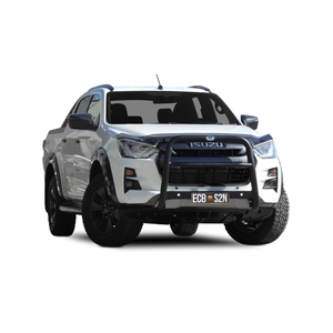 ECB Silver Hammertone Nudge Bar - Series 2 to suit Isuzu D-Max X-Terrain 07/20 - Onwards