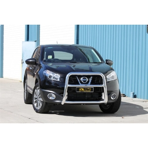 ECB Polished Nudge Bar - Series 2 to suit Nissan Dualis J10 S2 Petrol 04/10 - 12/13