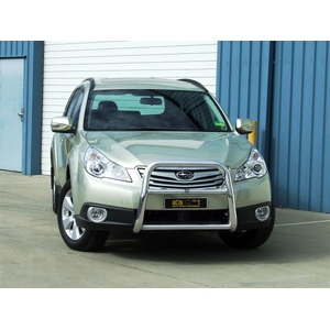ECB Polished Nudge Bar - Series 2 to suit Subaru Outback 09/09 - 11/12