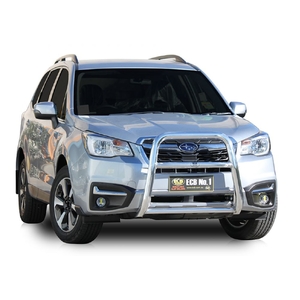 ECB Textura Black Nudge Bar - Series 2 to suit Subaru Forester XT Model 02/13 - 12/15