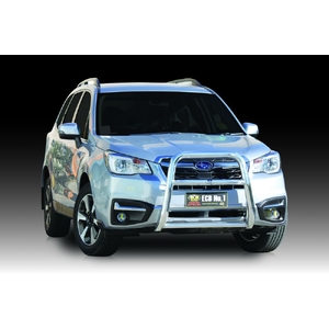 ECB Textura Black Nudge Bar - Series 2 to suit Subaru Forester 01/16 - 07/18