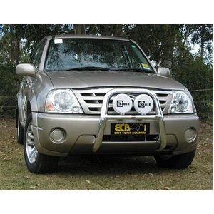 ECB Black Ripple Nudge Bar - Series 2 to suit Suzuki Grand Vitara XL7 120 Series 03/03 - 10/09