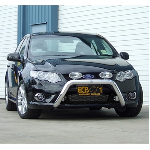 ECB Textura Black Nudge Bar to suit Ford Falcon FG XR Ex TURBO 05/08 - 11/11
