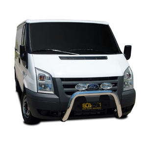 ECB Black Ripple Nudge Bar to suit Ford Transit VM RWD Only 09/06 - 08/14