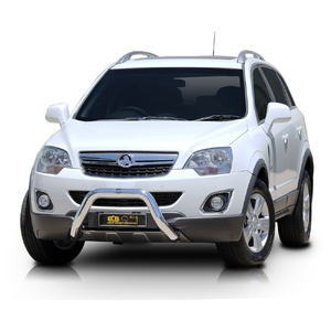 ECB Black Ripple Nudge Bar to suit Holden Captiva 5 Series 2 03/11 - 12/15