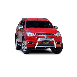 ECB Silver Hammertone Nudge Bar to suit Holden Colorado DX to LTZ 06/12 - 06/16