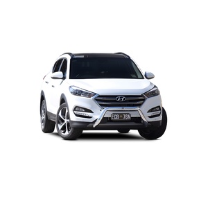 ECB Textura Black Nudge Bar to suit Hyundai Tucson Elite 06/18 - 12/20