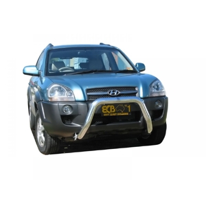 ECB Black Ripple Nudge Bar to suit Hyundai Tucson 08/04 - 2010