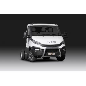 ECB Textura Black Nudge Bar to suit Iveco Daily 50C 02/15 - 01/21
