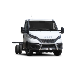 ECB Silver Hammertone Nudge Bar to suit Iveco Daily 50C/45C E6 01/21 - Onwards