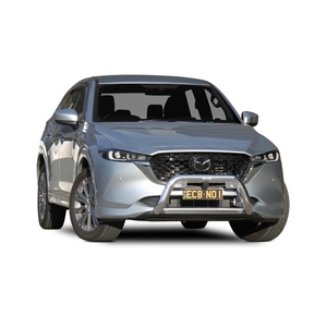 ECB Silver Hammertone Nudge Bar to suit Mazda CX-5 01/22 - Onwards