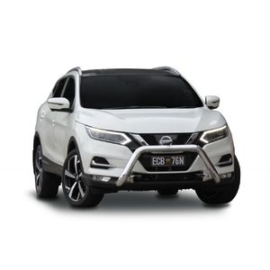 ECB Textura Black Nudge Bar to suit Nissan Qashqai Series 2 & 3 09/17 - 05/22