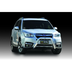 ECB Textura Black Nudge Bar to suit Subaru Forester 01/16 - 07/18