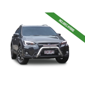ECB Polished Nudge Bar to suit Subaru XV Inc Hybrid 05/17 - 09/20