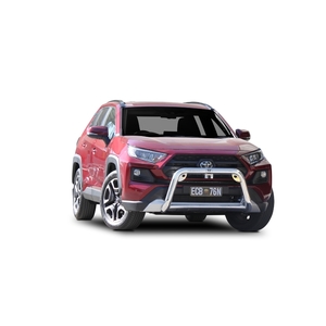 ECB Silver Hammertone Nudge Bar to suit Toyota Rav4 Edge Petrol 01/19 - Onwards