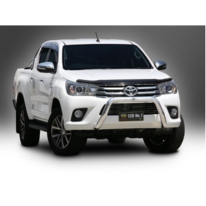 ECB Polished Nudge Bar to suit Toyota HiLux SR5 4WD 07/15 - 05/18