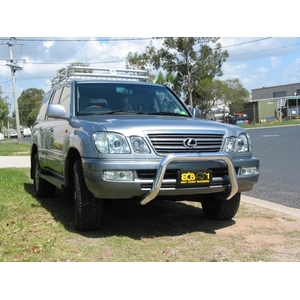 ECB Textura Black Nudge Bar to suit LExus LX470 04/98 - 12/07