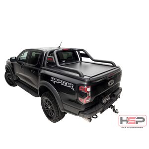 HSP Electric Roll R Cover Series 3 to suit Ford Ranger RA Dual Cab 2022 - Onwards (suits Armour Sports Bar)