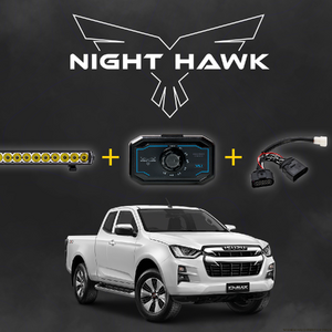 Bushranger Night Hawk 28" VLI Series SR LED Light Bar Kit to suit Isuzu D-Max 2020 - Onwards (with Factory LED's)