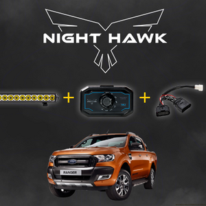 Bushranger Night Hawk 28" VLI Series SR LED Light Bar Kit to suit Ford Ranger PX Series (with Factory LED's)