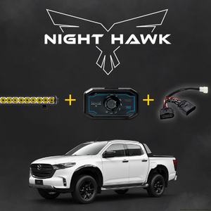 Bushranger Night Hawk 32" VLI Series SR LED Light Bar Kit to suit Mazda BT-50 2020 - Onwards (with Factory LED's)