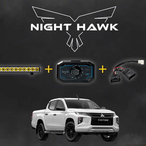 Bushranger Night Hawk 32" VLI Series SR LED Light Bar Kit to suit Mitsubishi Triton MR Series (with Factory LEDs)