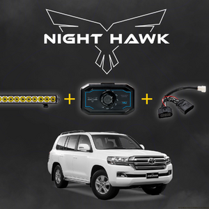 Bushranger Night Hawk 39.5" VLI Series SR LED Light Bar Kit to suit Toyota Land Cruiser 200 Series 2016 - 2022 (with Factory LED's)