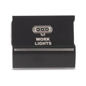 Bushranger Night Hawk Work Light Switch for Volkswagen Amarok 2016 - 2023 Top Dash (Chrome Strip)