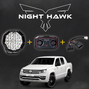 Bushranger Night Hawk 9" VBP Series LED Driving Light Kit to suit Volkswagen Amarok 2011 - 2023